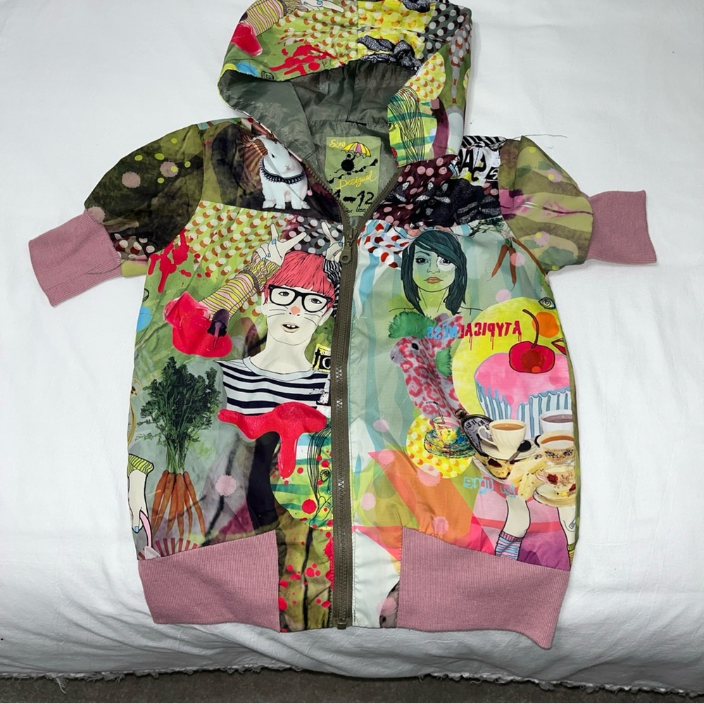 Desigual Multicolor Graphic Jacket